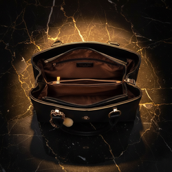 Black Interior - Black Marble Gold