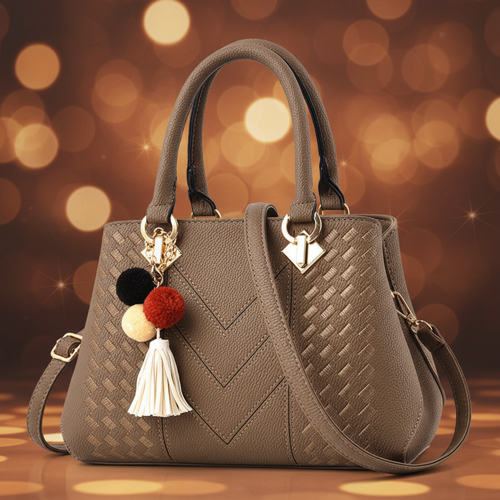 Khaki Bag - Caramel Bronze