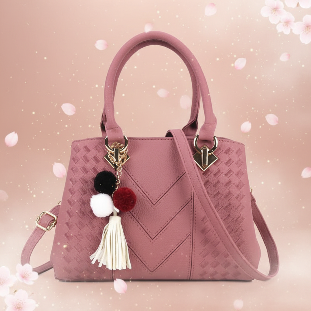 Pink Bag - Rose Gold Blossom