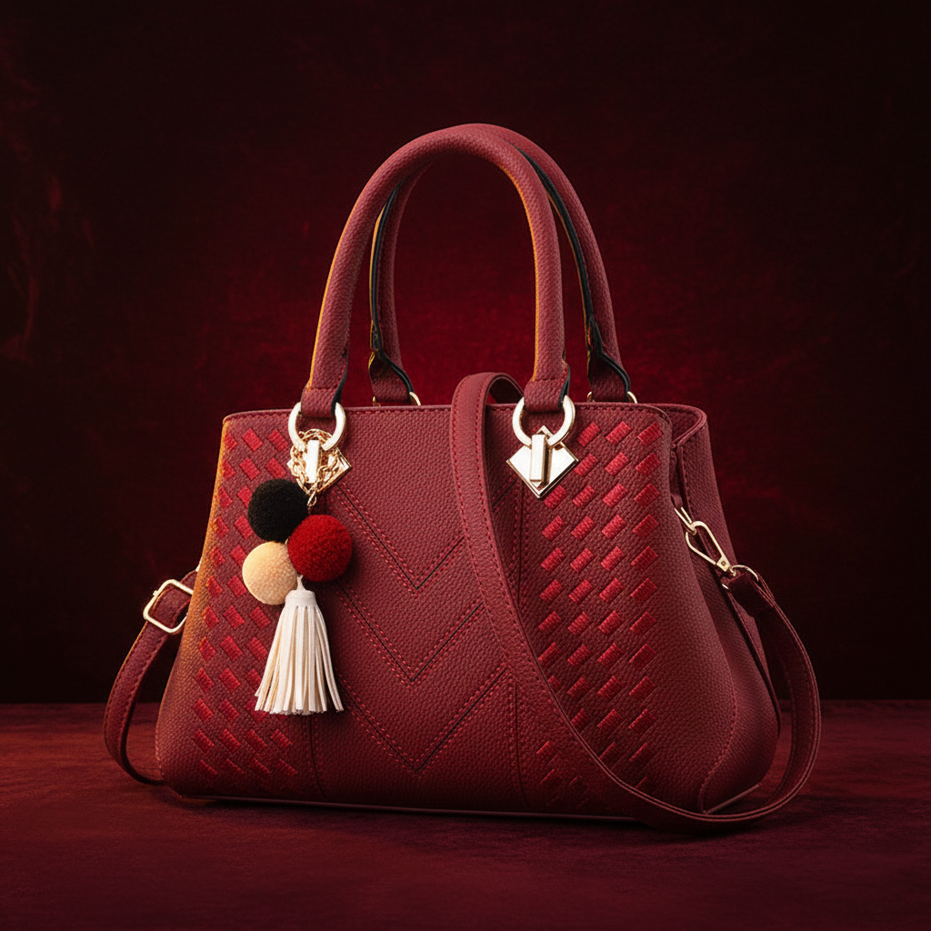 Red Bag - Crimson Dramatic