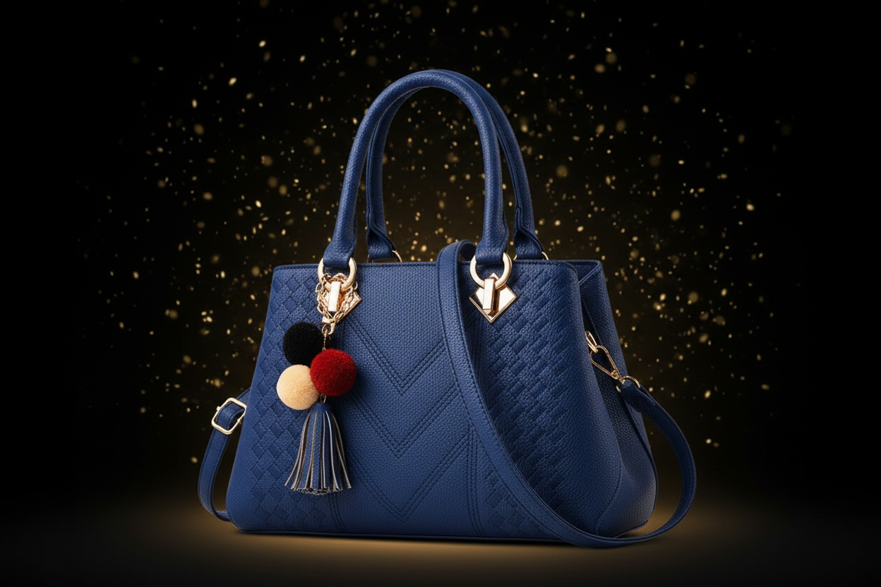 Royal Blue Luxury Handbag