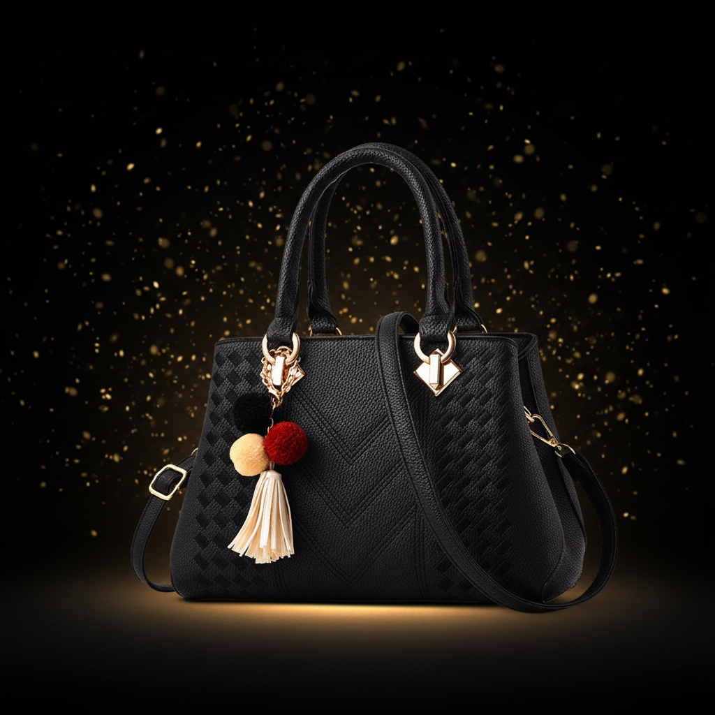 Xuyel Black & Gold - Women Bag Image 1